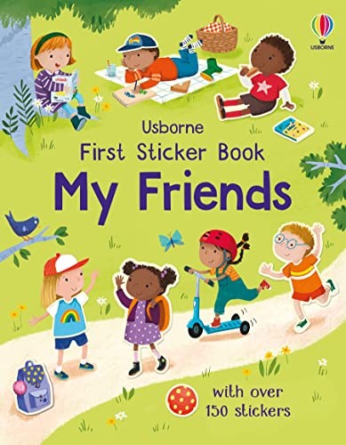 First Sticker Book My Friends by Holly Bathie (Paperback Book) - Image 2
