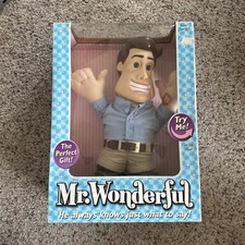 PNC Mr Wonderful Battery Operated Talking Doll 12 Inch 16 Phrases Boxed 2003