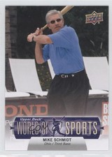 2011 Upper Deck World of Sports Mike Schmidt #2 HOF 0h1