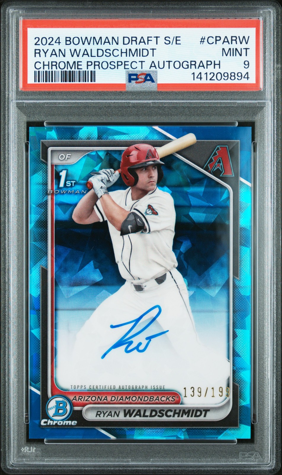 2024 #CPARW RYAN WALDSCHMIDT 139/199 PSA 9