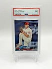 2018 Topps #700 Shohei Ohtani RC Pitching Angels Dodgers Rookie Card PSA 9 Mint!