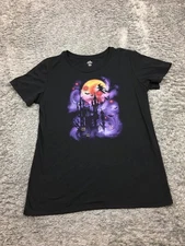 Way To Celebrate Halloween Shirt Womens Size Medium Black Spooky