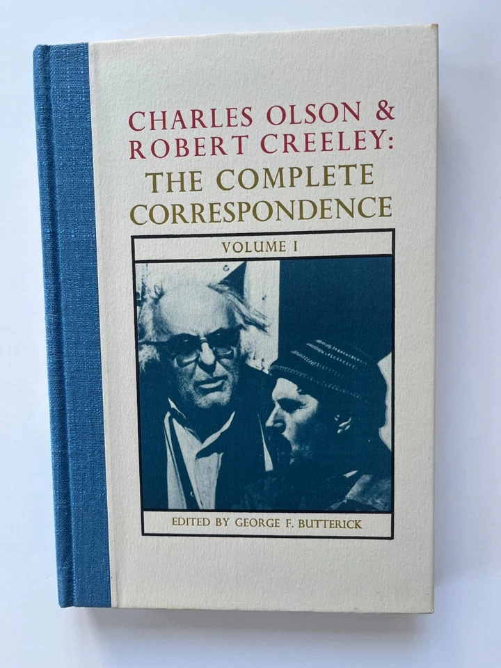 Charles Olson & Robert Creeley The Complete Correspondence Volume 1 / SIGNED 1st - Image 4 of 4