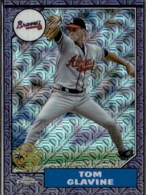 2022 Topps Chrome Sliver Pack Tom Glavin /75