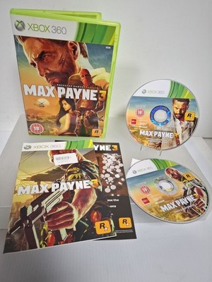 Max Payne 3 Xbox 360 Spiel mit Handbuch saubere Disc's getestet 