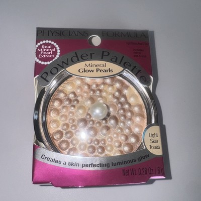 PHYSICIANS FORMULA POWDER PALETTE MINERAL GLOW PEARLS #7042 LIGHT BRONZE PEARL