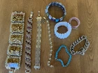 Vtg Costume Jewelry Bracelets, Necklaces, Ring 60+ Pieces