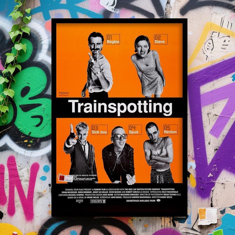 Trainspotting Movie Poster Set | eBay