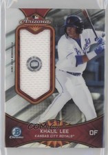 2019 Bowman Chrome 2018 AFL Fall Stars Relics 30/99 Khalil Lee #AFLR-KL 0jd0