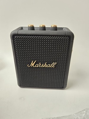 Marshall Stockwell II Portable Speaker System - Black and Brass, Excellent READ