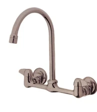 Homewerks High-Arc Wall Mount Kitchen Faucet 3190-40-CH-BC-Z – Chrome – New Open