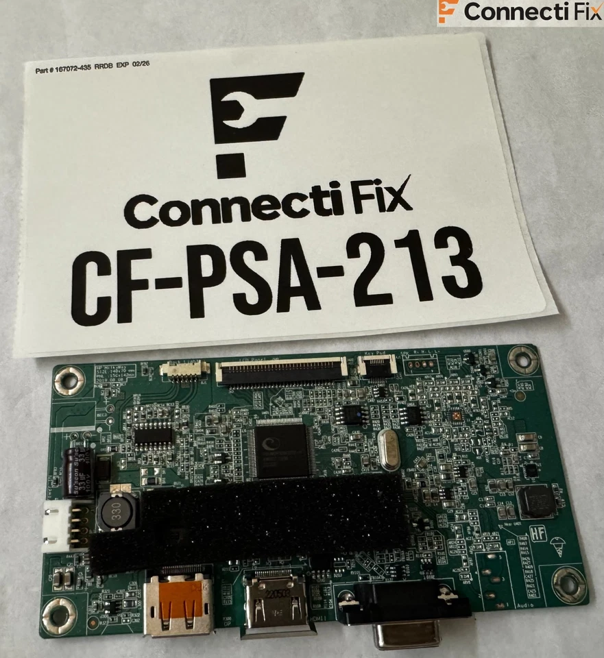 HP Milkyway 140mm x 70mm E227809 B HXF-S 94V-0 Main Board - HDMI-VGA-DisplayPort - Image 2 of 4