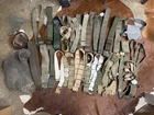 Bulk Lot Military Field Gear Belts WW2-Vietnam US & European & Other Pick Covers