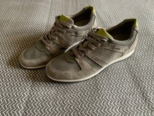 ☀️ *NUOVO* GEOX Respira Sneakers Uomo Camoscio Taglia 46 Grigio