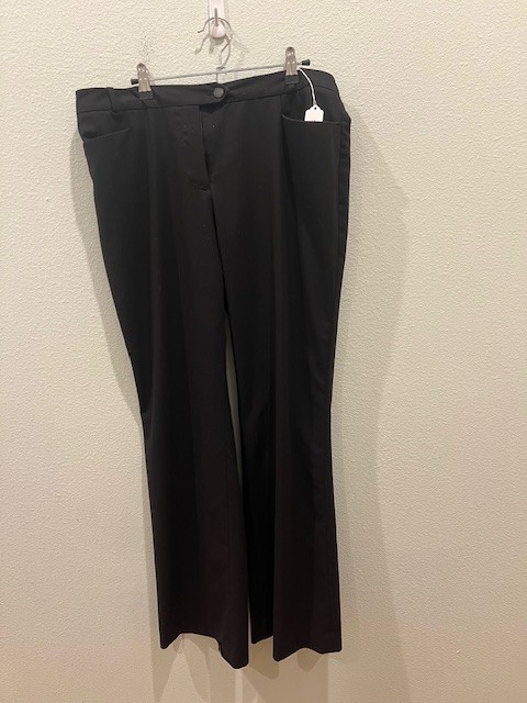 Calvin Klein Women's Size12 Black Modern Fit Trouser Pants