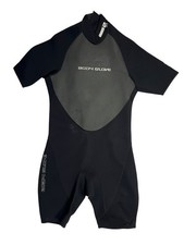 BODY GLOVE PRO Black Warm 2:1 MM SHORTY WETSUIT swimming Surf Beach Sun Men's L