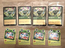 Set of 4 Packs Disney Lorcana Buzz Lightyear Promo Card Tokyo Disneyland Limited