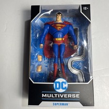 MCFARLANE DC MULTIVERSE SUPERMAN THE ANIMATED SERIES 7 ACTION FIGURE SEALED MIB