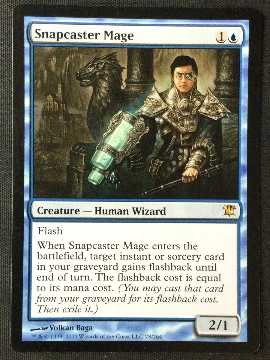 Snapcaster Mage Magic: The Gathering Wizards of the Coast Blue