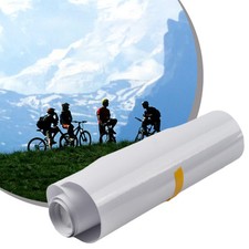 Nastro telaio bicicletta 100*15 cm resistenza UV mountain bike parte trasparente nuovo