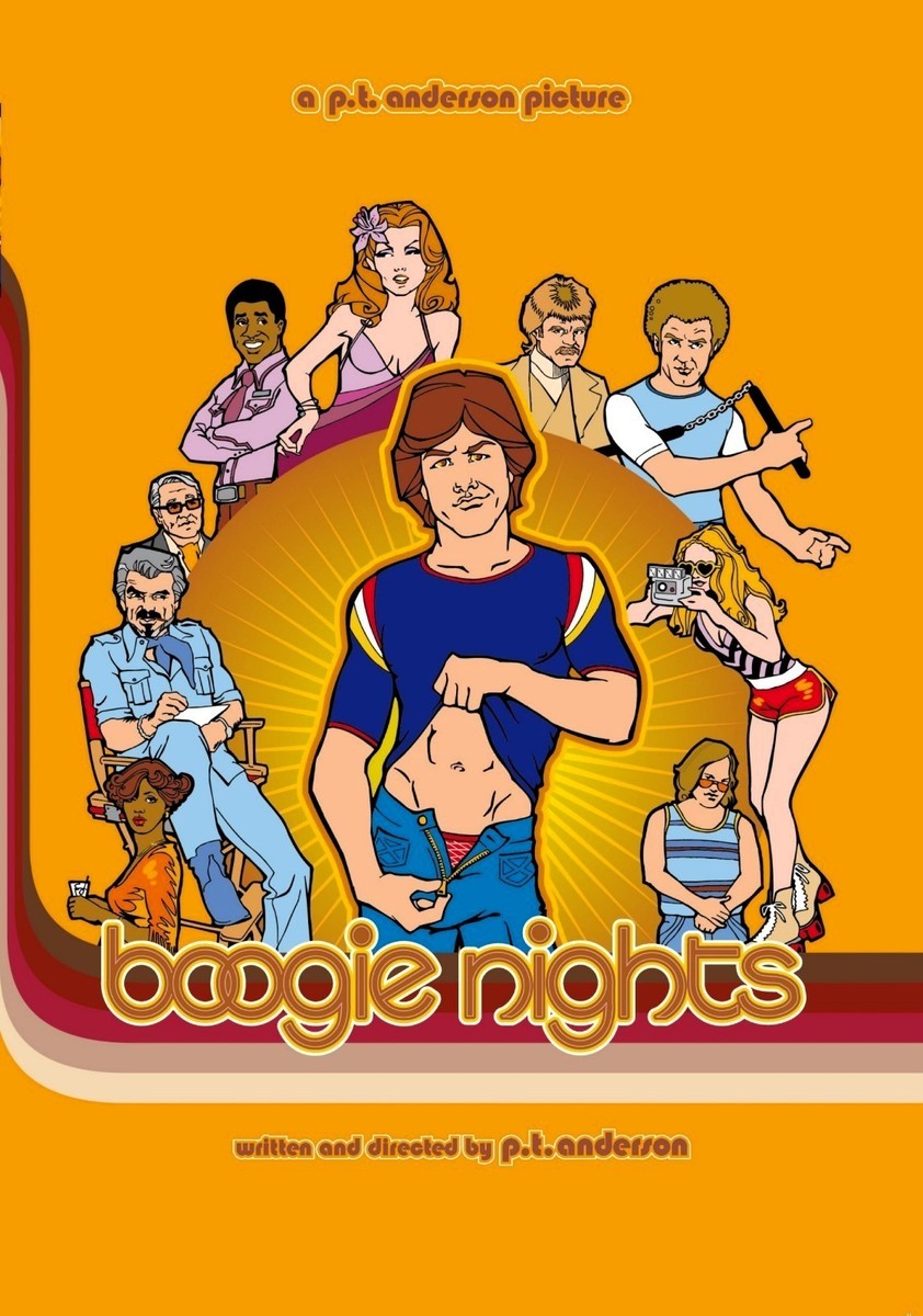 1997 Boogie Nights Movie Poster 11X17 Mark Wahlberg Burt Reynolds