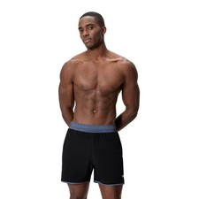 Speedo Men's 5.5" Comfort Liner Swim Trunks - Black XL