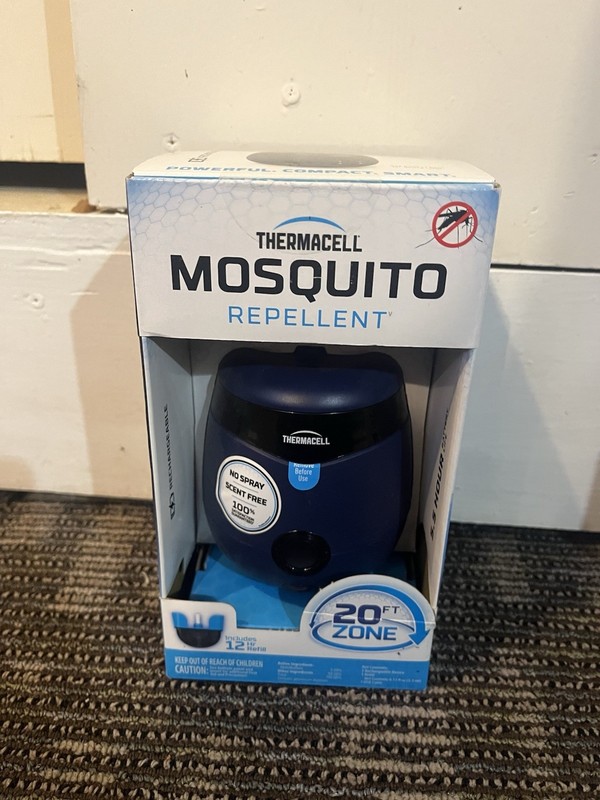 Thermacell No Spray Scent Free Mosquito Repellent Outdoor Device 20 ft Zone