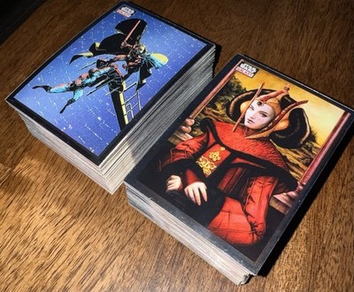2023 Topps Chrome Star Wars Galaxy COMPLETE BASE SET #1-100