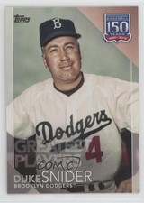 2019 Topps 150 Years of Professional Baseball Greatest Players Duke Snider y0i