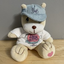 PRECIOUS MOMENTS 20TH ANNIVERSARY 8  TENDER TAILS BEAR - 1998 SPECIAL EDITION