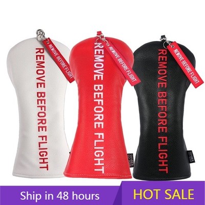 NEW Golf Headcover Remove Before Flight Golf Headcover Driver Fairway Hybrid