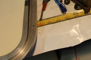 RV camper compartment door Elixer 11