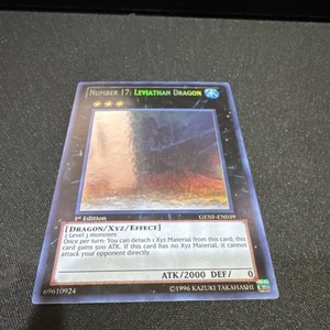 Yugioh Number 17 Leviathan Dragon | eBay