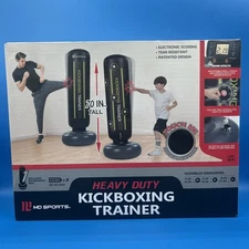 MD Sports HD Kickboxing Trainer Inflatable 70" tall Electronic score FREE SHIP