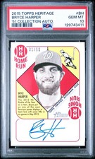 2015 Topps Heritage '51 - Autographs Bryce Harper #H51A-BH /50 (AU)