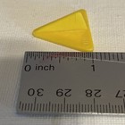 Lot of 2 Toy Plastic Miniature Construction Road Traffic Signs - “Caution” Arrow — photo 8