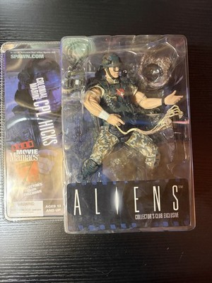 McFarlane ALIENS Colonial Marine CPL Hicks Movie Maniacs Collectors Club Excl.
