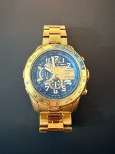 Invicta Chronograph Gold Tone Watch