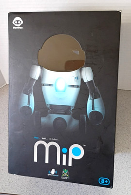  WowWee MiP Robot, White Robotic Toy - Gesture Controls, Tricks 