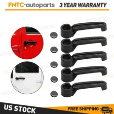 Fit For 2007-18 Jeep Wrangler JK Car Door Handle Cover Molding Trim Accessories
