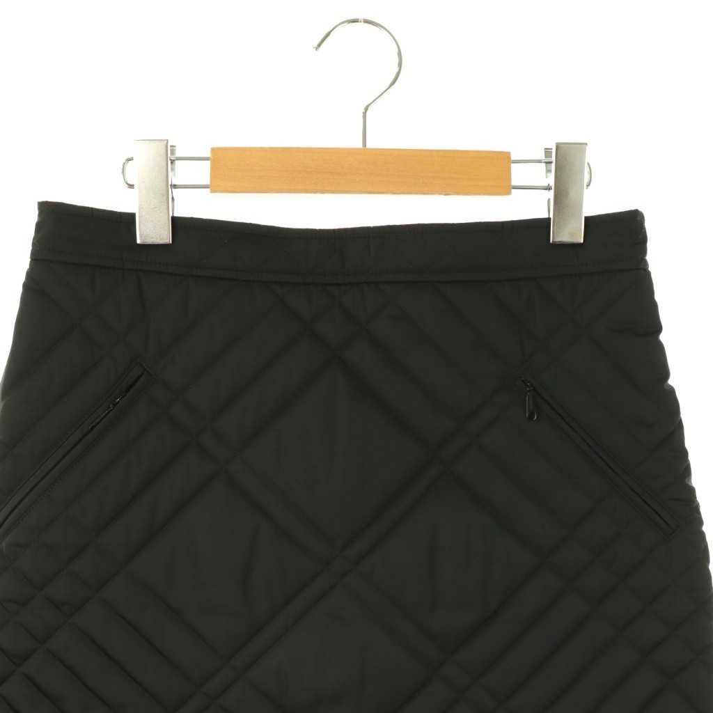 【Skirts】BURBERRY Quilted Skirt Mini Trapezoid I40 Black From Japan Used thumbnail 3