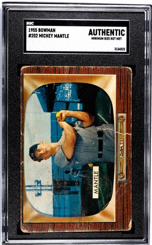 1955 Mickey Mantle #202