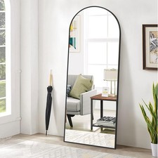 65"x24" Full Length Mirror, Arch Full Body Floor Mirror, Wall Mirrors Hanging...