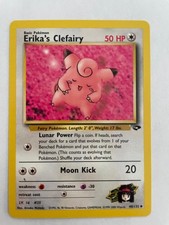 Erika's Clefairy 40/132 Reg. Gym Challenge Pokemon TCG Card NM