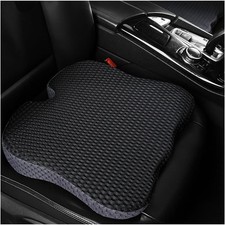 Car Seat Cushion Auto Gel Infused Memory Foam for Driver Comfortable Driving Hip