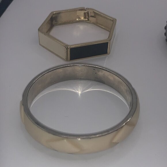 5ct Assorted Bangle Stretch Bracelet Bundle - image 3