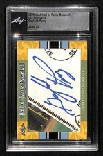 2020 Leaf Cut Signature Hall of Fame Baseball Edition #NNO Gaylord Perry