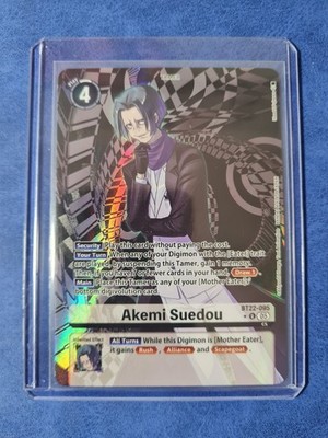 Digimon Akemi Suedou · BT22-095 · U Alt Art · Cyber Eden · EN   NM 
