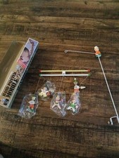 VINTAGE HAND PAINTED NURSERY MOBILE CIRCUS by IRMI 130801 Clowns In Box USA