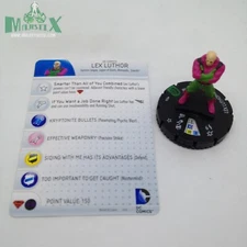 Heroclix Superman and Legion set Lex Luthor #024 Uncommon figure w/card!